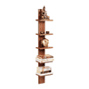 BLUEWUD Louis Engineered Wood Multipurpose Wall Decor Shelf, Display Rack (Walnut)