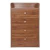Opal Chest Of Drawers with 4 Drawers in Columbian Walnut