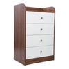 Opal Chest Of Drawers with 4 Drawers in Frosty White