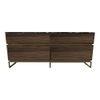 Huch Series Dresser with Stone Top and MS Powder Coated Gold Base