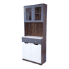 Nyle Engineered Wood Crockery Unit in Columbian Walnut