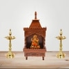 Amar Solid Wood Free Standing Prayer Unit