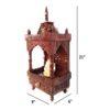 Ananya Solid Wood Free Standing Prayer Unit
