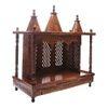 Dhruv Solid Wood Free Standing Prayer Unit