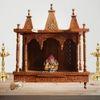 Dhruv Solid Wood Free Standing Prayer Unit