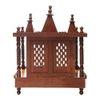 Nikhil Solid Wood Free Standing Prayer Unit