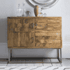Ran Sideboard With Hearing Bone Design