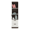 Bluewud Andrie Single Door Wardrobe with Two Drawer