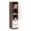 Bluewud Andrie Single Door Wardrobe with Two Drawer