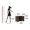 Carlem 2 Door Free Standing Engineered Wood Shoe Rack in Wenge Finish