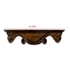 Thomas Coffee Walnut Solid Wood Wal Shelf