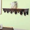 Watson Coffee Walnut Solid Wood Wal Shelf