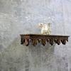 Watson Coffee Walnut Solid Wood Wal Shelf