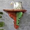 Holmes Multicolor Solid Wood Wal Shelf