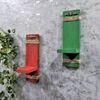 Reva Multicolor Solid Wood Wal Shelf