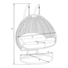 Carolina Metal Swing in Black Color - with Stand