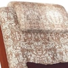 Faren Solid Wood Rocking Chair in Beige printed Colour