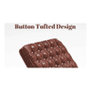 Darneil Solid Wood Rocking Chair in Brown Leathere Colour