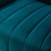 Ransome Solid Wood Rocking Chair in Teal Colour