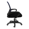 Andros Executive Chair in Black & Blue Colour
