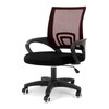 Andros Executive Chair in Black & Burgandy Colour