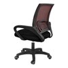 Andros Executive Chair in Black & Burgandy Colour