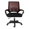 Andros Executive Chair in Black & Burgandy Colour