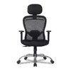 Corre Net Swivel Study Chair in Black Colour