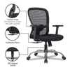 Corey Net Swivel Study Chair in Black Colour