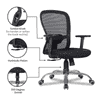 Anderson Net Swivel Study Chair in Black Colour
