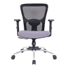 Jamie Net Swivel Study Chair in Black Colour