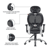 Cor Net Swivel Study Chair in Black Colour