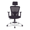 Ergonomic Net Swivel Study Chair in Black Colour