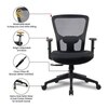 Vance Net Swivel Study Chair in Black Colour