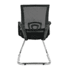 Flenderson Net Study Chair in Black Colour