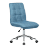 Feleena Fabric Swivel Study Chair in Blue Colour