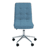 Feleena Fabric Swivel Study Chair in Blue Colour
