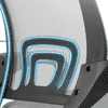 Task Net Swivel Study Chair in Grey Colour