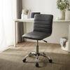 Feleena Leatherette Swivel Study Chair in Black Colour