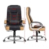 Adam Leatherette Swivel Study Chair in Black Colour