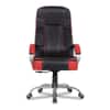 Eve Leatherette Swivel Study Chair in Black Colour
