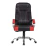 Eve Leatherette Swivel Study Chair in Black Colour