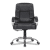 Pluto Leatherette Swivel Study Chair in Black Colour