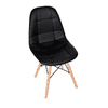 Maxime Leatherette Study Chair in Black Colour