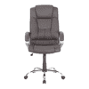 Task Leatherette Swivel Study Chair in Brown Colour