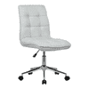 Feleena Leatherette Swivel Study Chair in GREY Colour