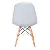Maxime Leatherette Study Chair in Grey Colour