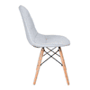 Maxime Leatherette Study Chair in Grey Colour
