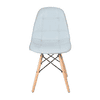 Maxime Leatherette Study Chair in Grey Colour