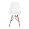 Maxime Leatherette Study Chair in White Colour